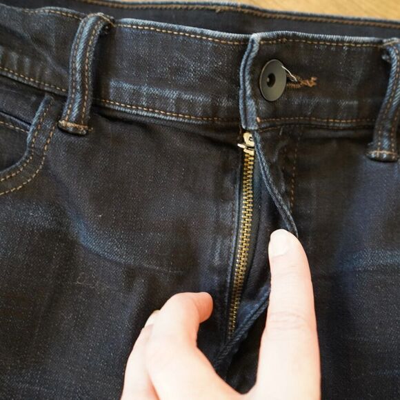 Helmut Lang Jeans Women's Size 31‎ Relaxed Tapered Crop - Picture 6 of 7